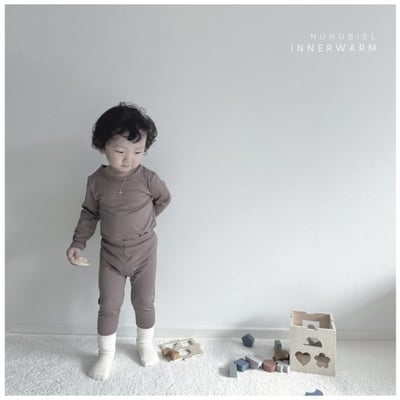 NUNU BIEL66｜(75-115cm) 發熱衣套裝15