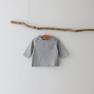 LEMONADE17｜(55cm-85cm) 4色素面棉質上衣7