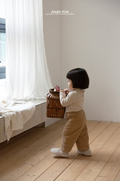 ALADIN08｜(75cm-114cm) 磨毛雙口袋直筒長褲14