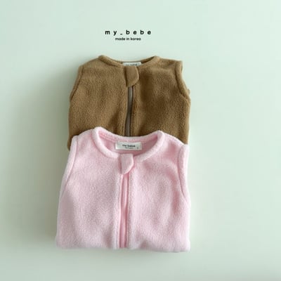 my_bebe31｜(-12m-5y) 內刷毛背心拉鍊連身褲14