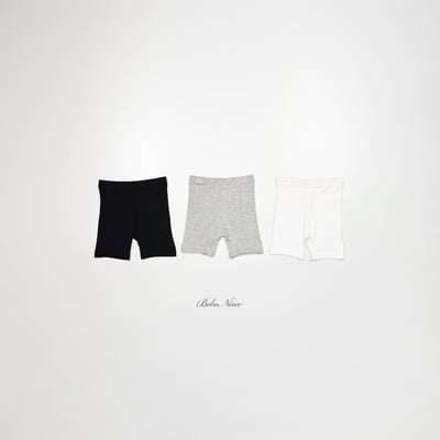 bebe nine11  (65cm-105cm) 3色素色打底短褲2