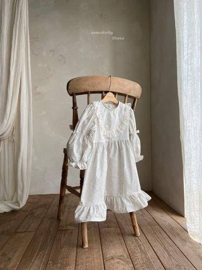 Anne Shirley08｜(1y-5y) 1色蕾絲碎花公主洋裝13