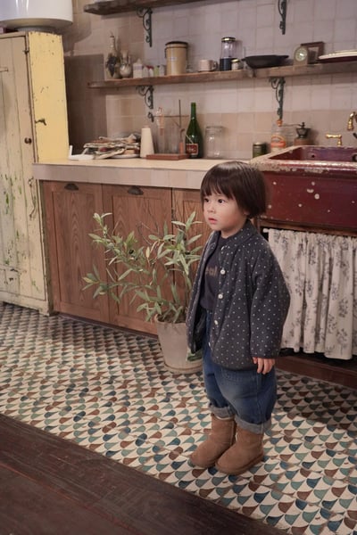 onu 42｜(70cm-115cm-MOM) 簡約縮口袖薄長袖15