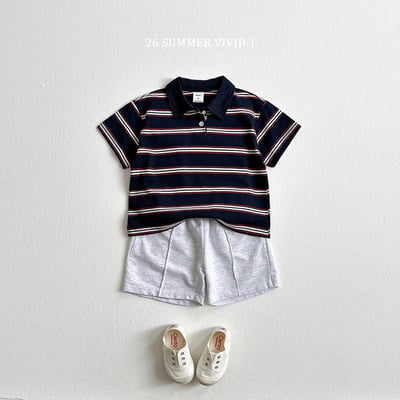 vivid59｜(78cm-125cm) 3款翻領線條polo衫上衣9