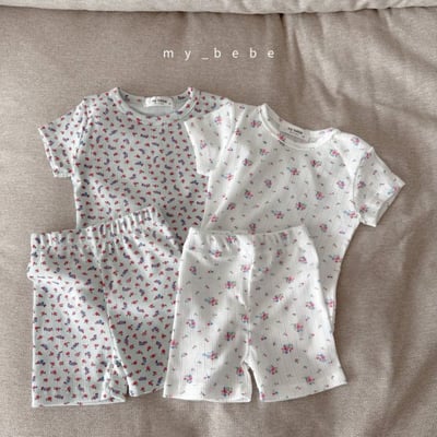 my_bebe23｜(80-120cm) 碎花家居服組18