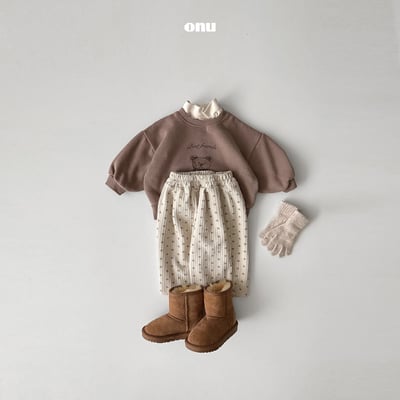 onu 52｜(70cm-115cm) 摺撊波點九分褲8