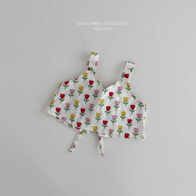 Melikey06｜(75-125cm) 印花綁帶背心3