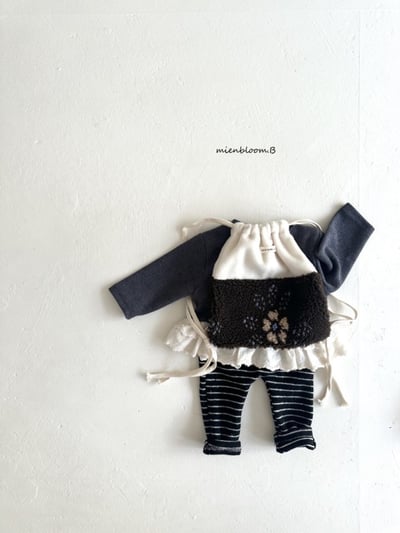 Bloom.b35｜(0m-24m) 條紋內搭緊身褲6