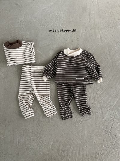 Bloom.b07｜(0m-24m/85cm-125cm) 條紋合身內搭褲2