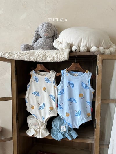 thelala61｜ (0m-18m) 夏日無袖包屁衣2