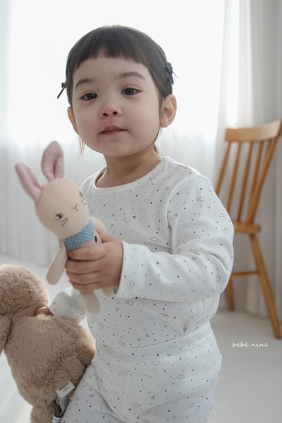 bebe nine13  (65-115) 2色棉質家居服套裝5