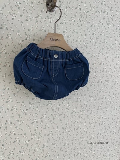 Bloom.b19｜(0m-18m) 口袋牛仔包屁褲5