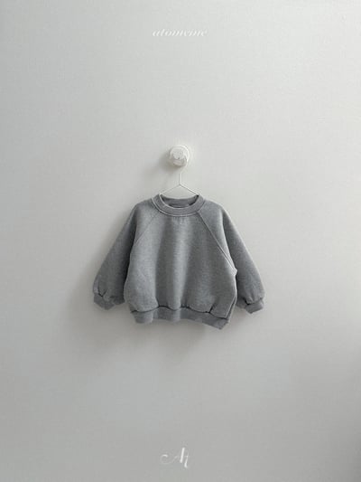 AT38｜(70-110) PARIS 刺繡落肩厚棉休閒上衣8
