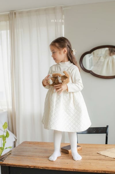 M-KIDS27｜(65-115cm) 2色立領內搭上衣9