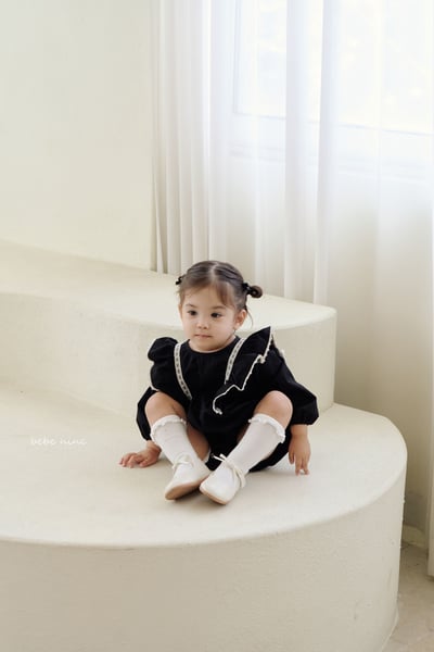 bebe nine26 (0m-36m) 1色高筒襪三雙組3