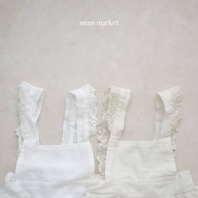 mimi market30 (75-90cm)  蕾絲圍裙吊帶裙4
