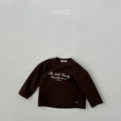 lala land68｜(75cm-120cm) 3色簡約英字上衣24