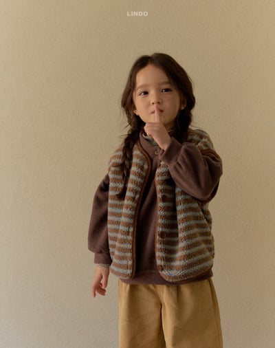 Lindo72｜(80cm-125cm) 印花刷毛背心18