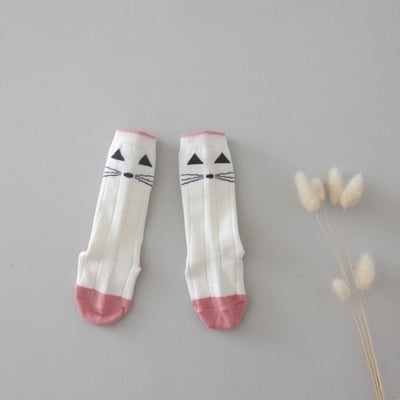 LEMONADE59｜(55cm-85cm) 1色小貓長襪兩雙組8