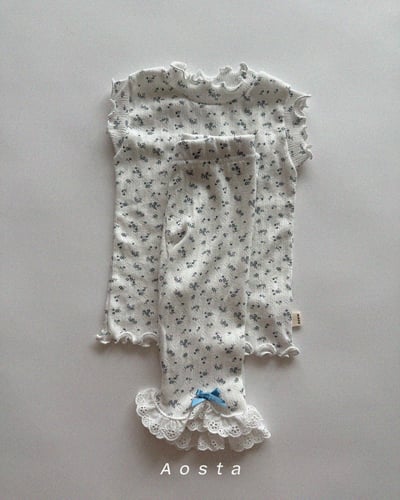 AOSTA38｜(6m-5y) 3款甜美木耳邊中領無袖17