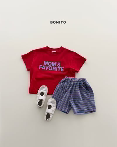 Bonito30｜(75cm-125cm) 2色休閒線條毛圈褲7