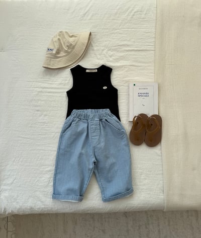 LePetitmot08｜(80-125cm) 小標無袖上衣5