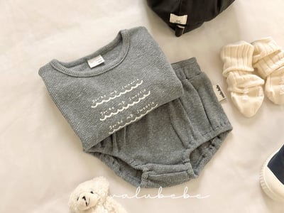 Valubebe 17｜(65-90cm) 華夫格無袖上衣7