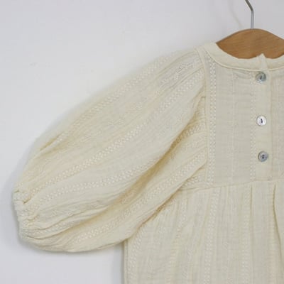 LEMONADE07｜(55cm-85cm) 1色花紋娃娃袖包屁衣含帽子16