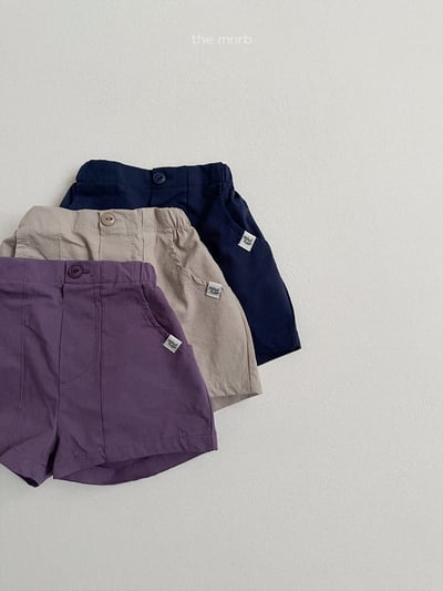 MiniRobe44｜(70-110) 斜紋輕便短褲10