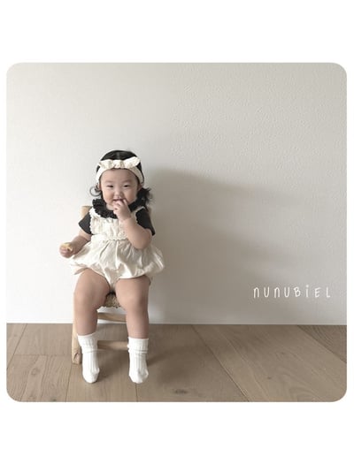 NUNU BIEL30｜(65-115cm) 荷葉邊圓領上衣5