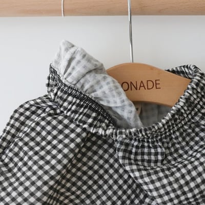 LEMONADE18｜(55cm-85cm) 4色格紋束口褲11