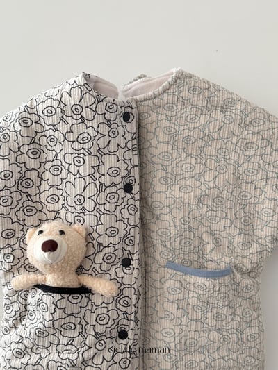 Cieldemaman03｜(6M~15M)  2色小碎花連身服6