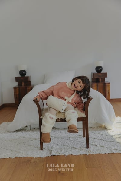 lala land66｜(75cm-120cm) 3色小雪熊刷毛休閒上衣11