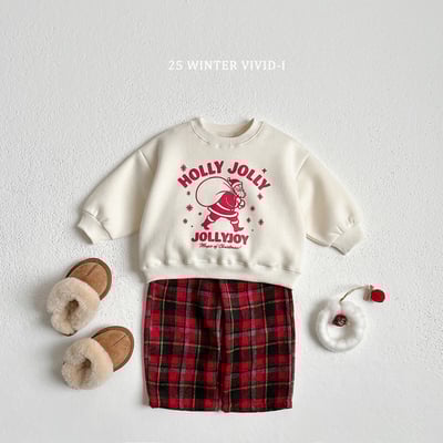 vivid81｜(78cm-125cm) 聖誕老人印花休閒上衣4