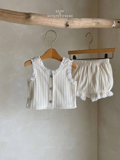 Mon petit15｜(73-118cm) 蕾絲花邊套裝12