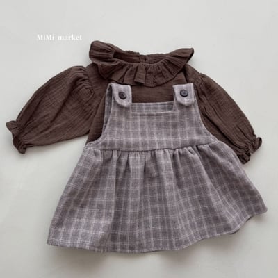 mimi market19 (65-85cm)  荷葉領上衣6