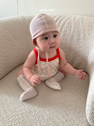 lala land39｜(3m-18m) 3色捲邊無根長襪6