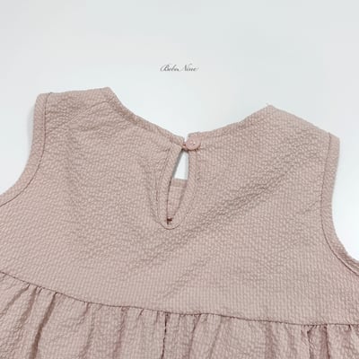 bebe nine17  (6m-24m) 2色氣質波浪無袖套裝14