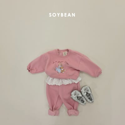 Soybean35｜(75cm-118cm) 法式印花蕾絲套裝8