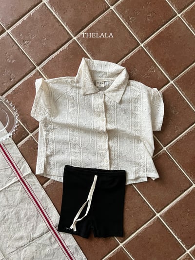 thelala12｜ (70-115) 五分素面緊身褲12