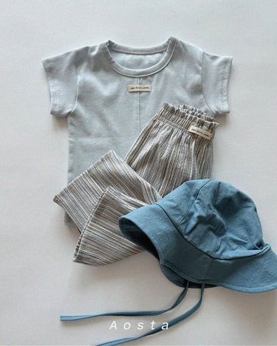 AOSTA35｜(6m-5y) 3款素色小標上衣8