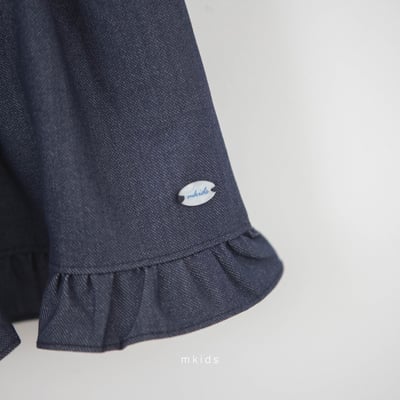 M-KIDS19｜(65-115cm) 荷葉滾邊短褲3