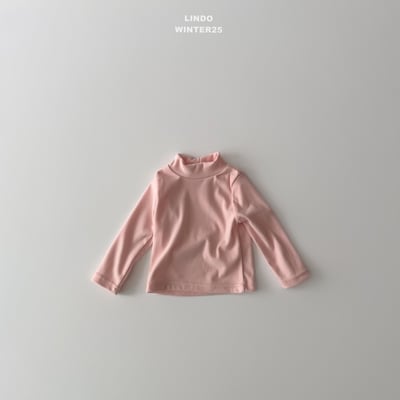 Lindo49｜(80cm-125cm) 高領素面上衣7