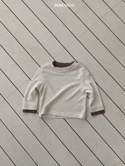 Bebe holic37｜(3m-18m) 撞色層次上衣18