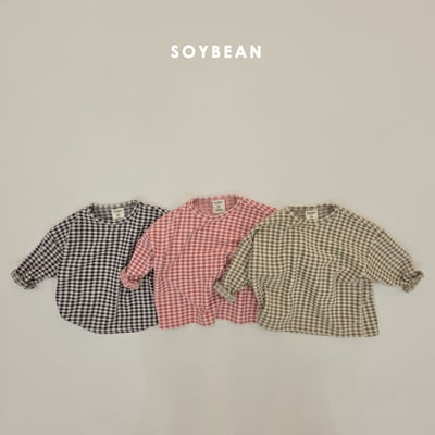 Soybean02｜(75cm-118cm) 格紋家居套裝5