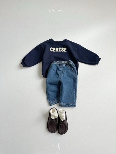 Atomeme30｜(70cm-110cm) 經典剪裁牛仔褲16