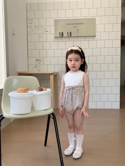 JE52｜(66-100cm) 無印花邊包屁衣/套裝14