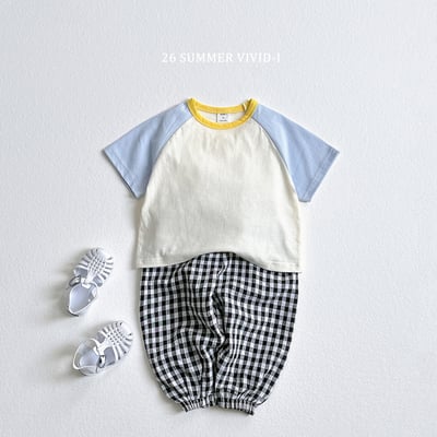 vivid62｜(78cm-125cm) 3款繽紛多彩插肩上衣11