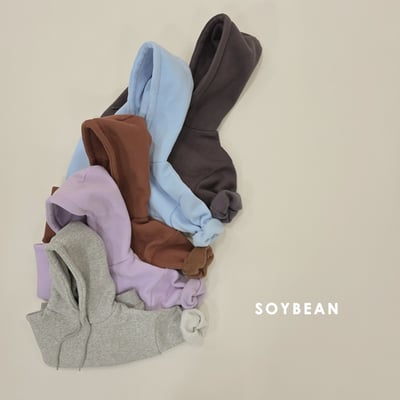 Soybean72｜(75cm-118cm) 口袋連帽休閒套裝5