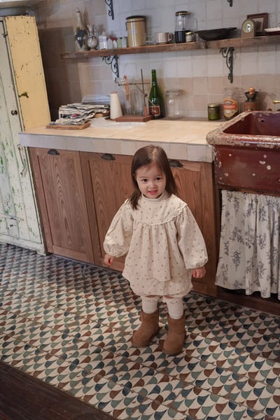 onu 19｜(70cm-115cm) 燈芯絨碎花蕾絲襯衫24